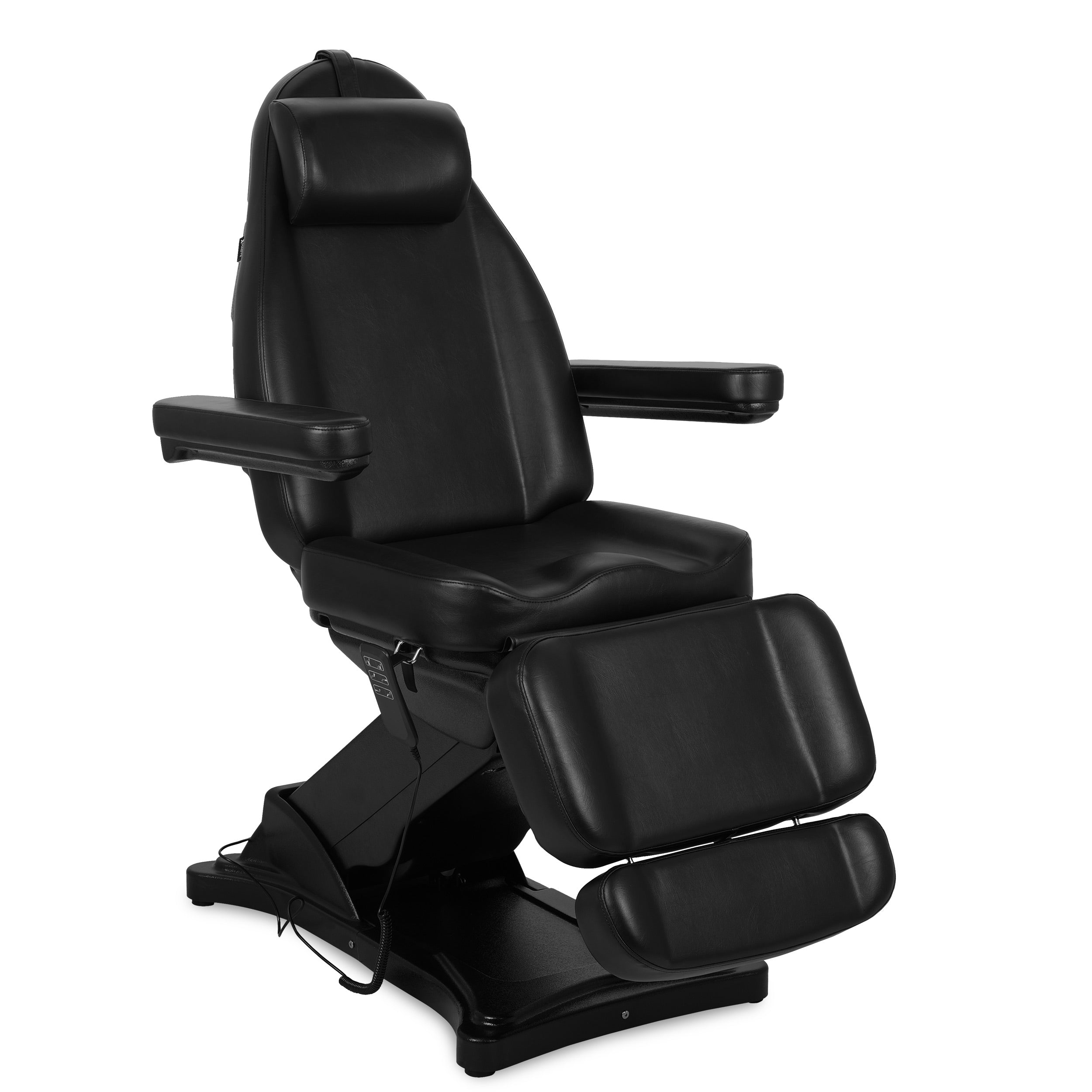 --Cosmetic treatment chair, electric Elara PRO 4, black-
