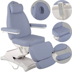 --Cosmetic treatment chair, electric Elara PRO 4, violet-