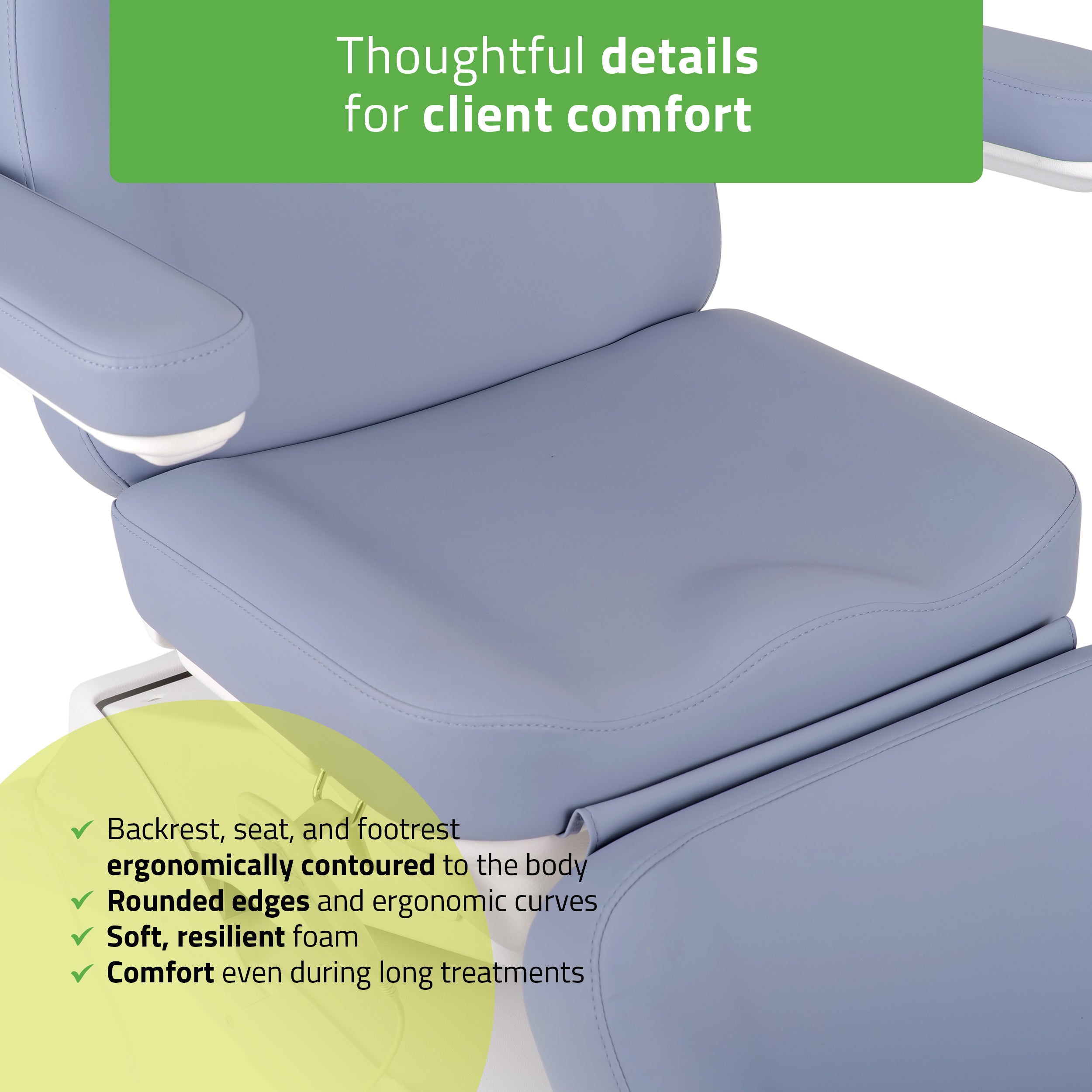 -3-Cosmetic treatment chair, electric Elara PRO 4, violet-3