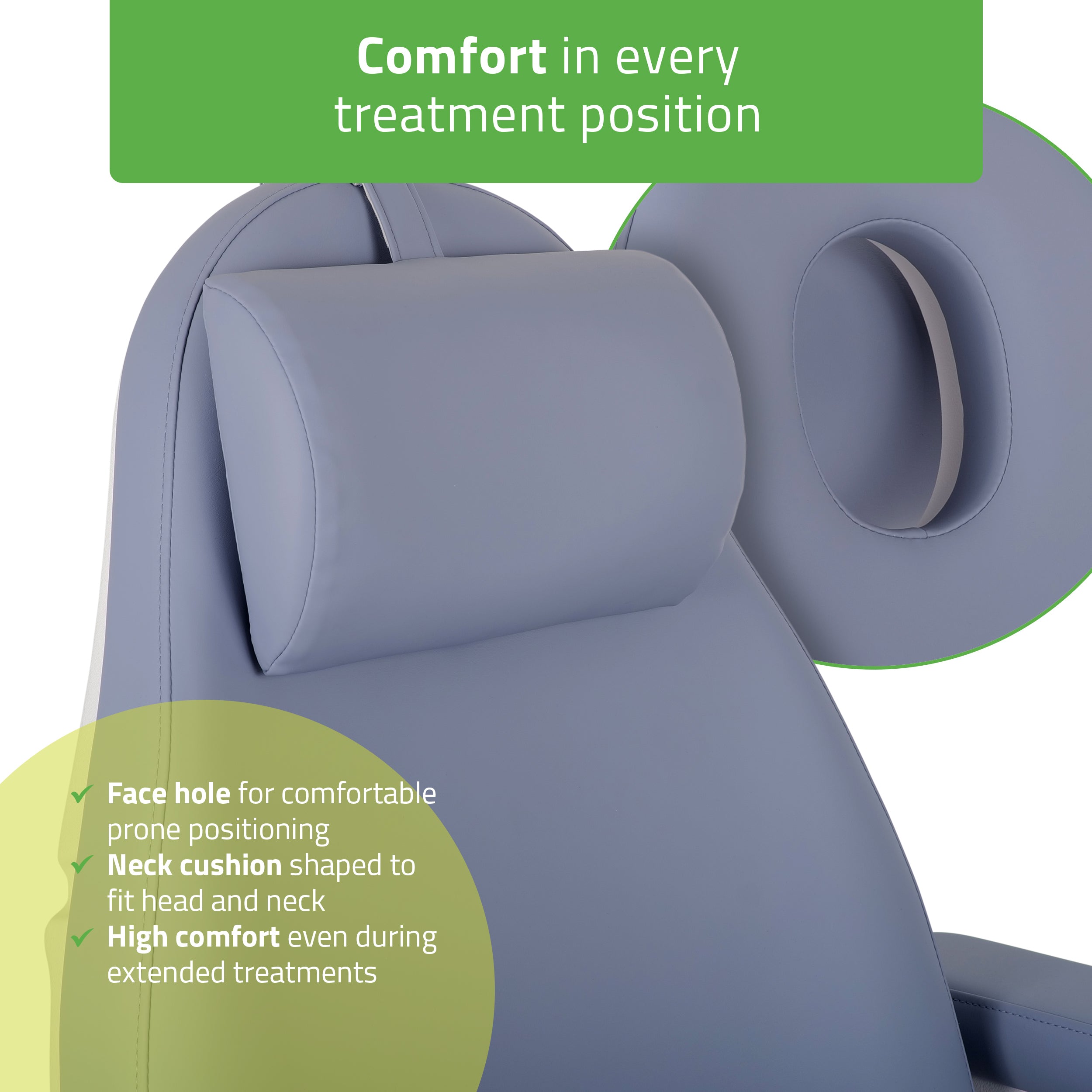 -4-Cosmetic treatment chair, electric Elara PRO 4, violet-4