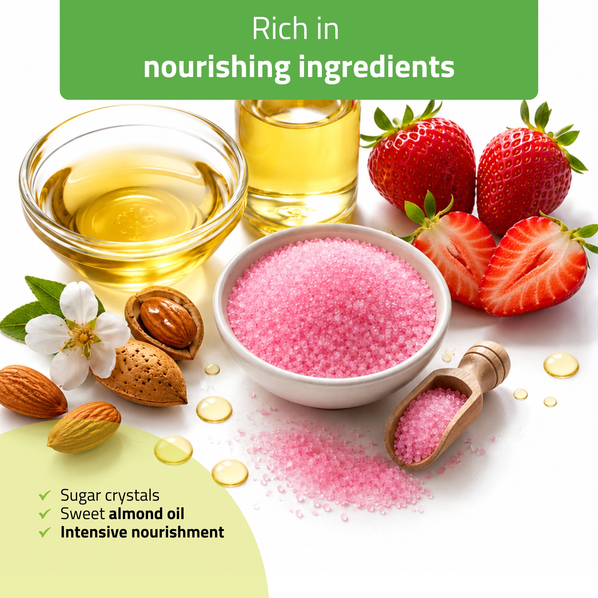 -3-Daily Spa Strawberry Candy Sugar Scrub HABYS 250 ml-3