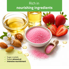-3-Daily Spa Strawberry Candy Sugar Scrub HABYS 250 ml-3