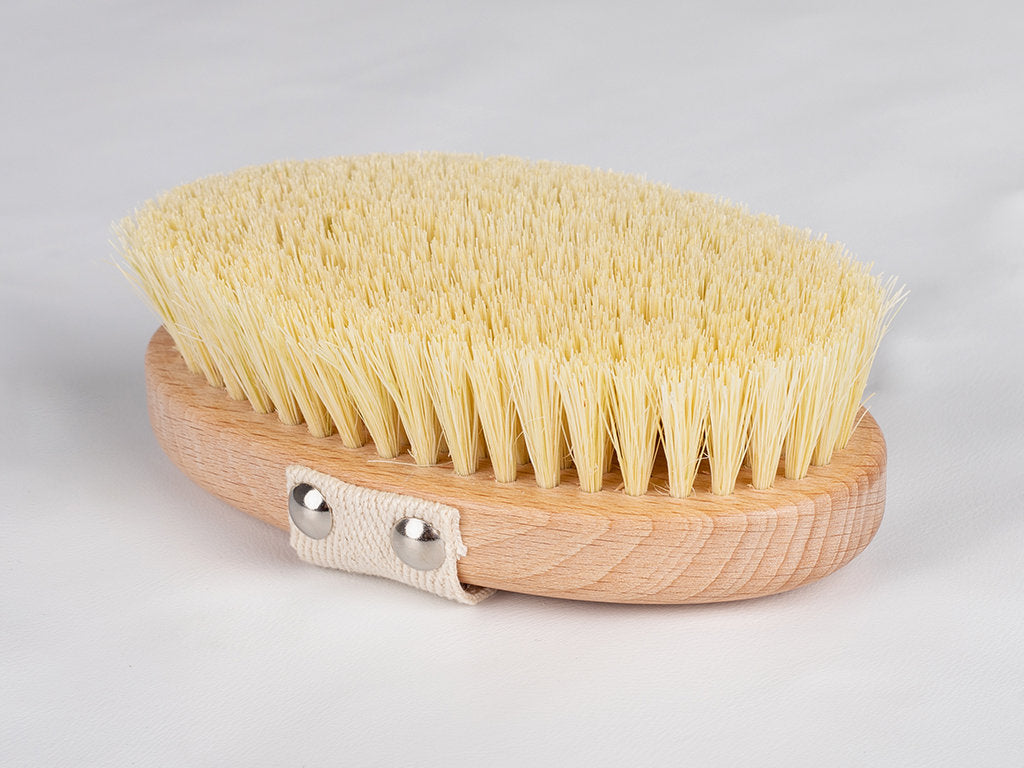 -3-Dry massage brush - tampico 100%, HABYS-3