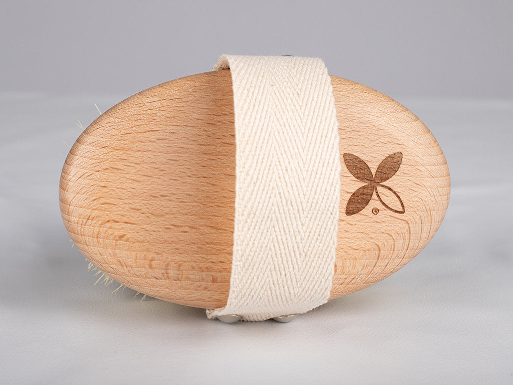 -4-Dry massage brush - tampico 100%, HABYS-4