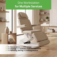 -1-Electric Beauty Chair Tavia Beige-1