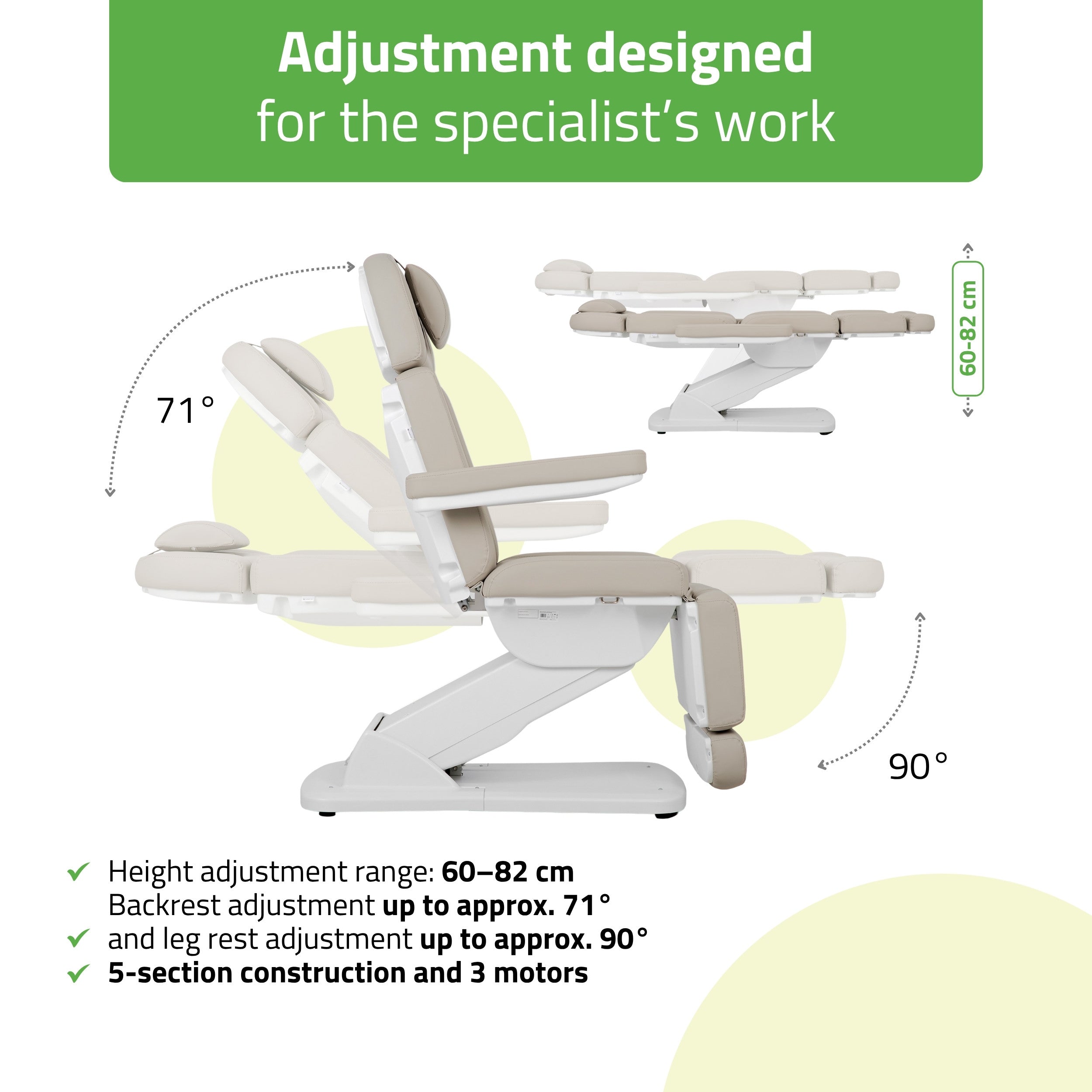 -6-Electric Beauty Chair Tavia Beige-6