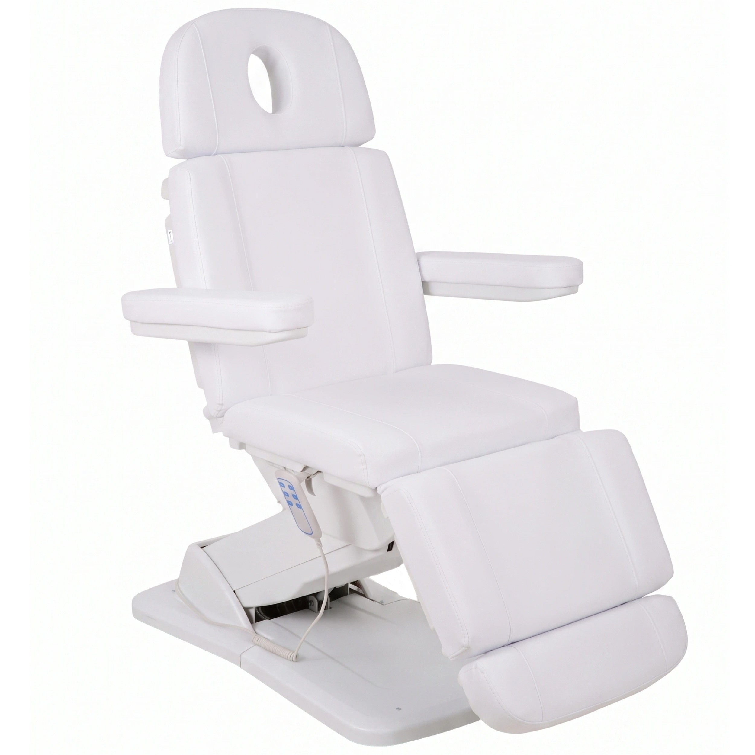 --Electric Beauty Chair Tavia White-