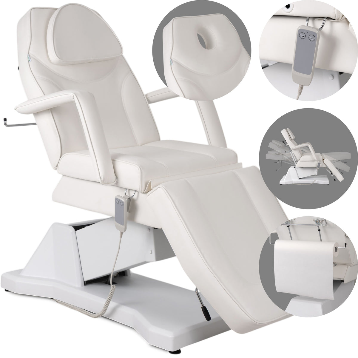 --Electric beauty chair Laris Touch Core k301 white-