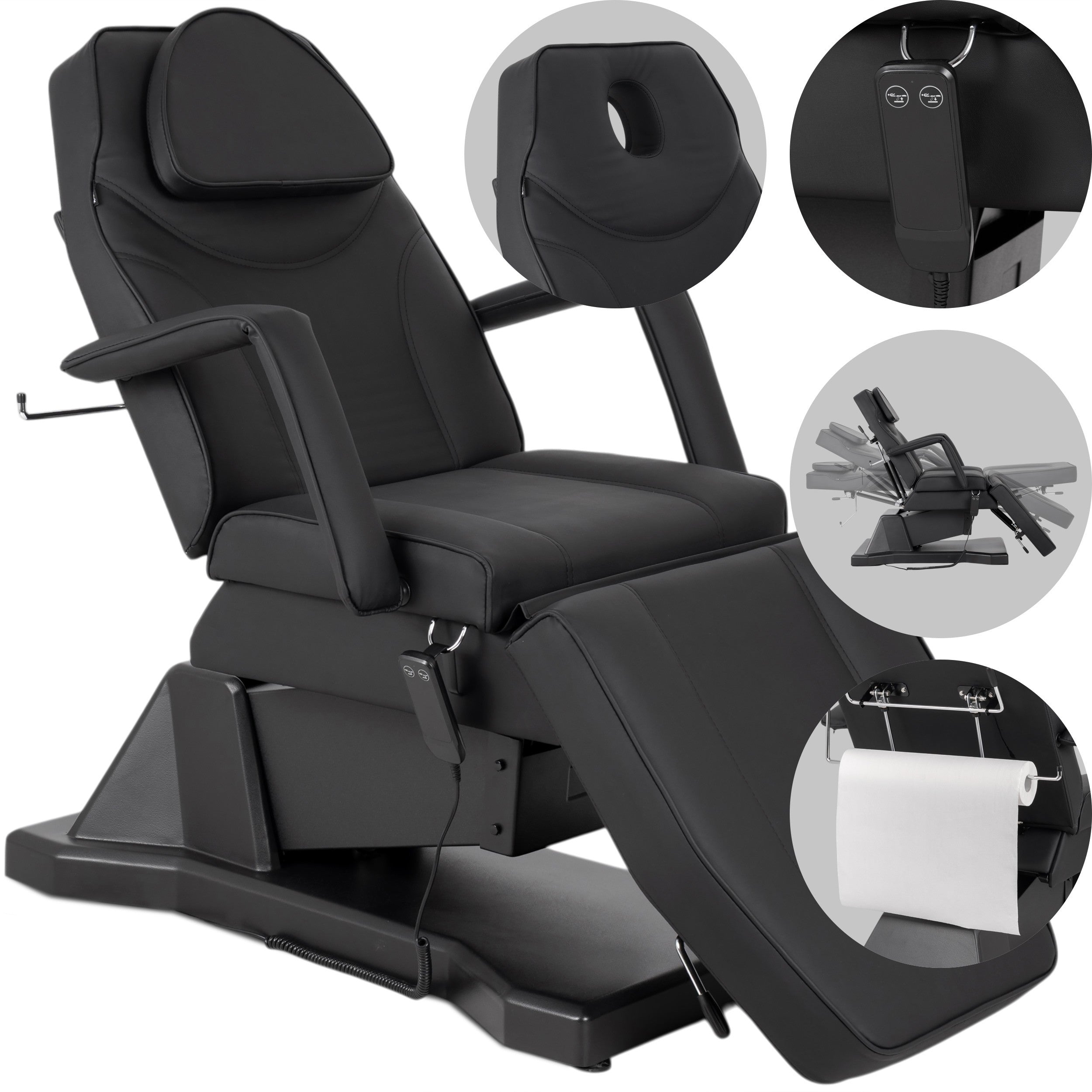 --Electric beauty chair Laris Touch Core k315 black-
