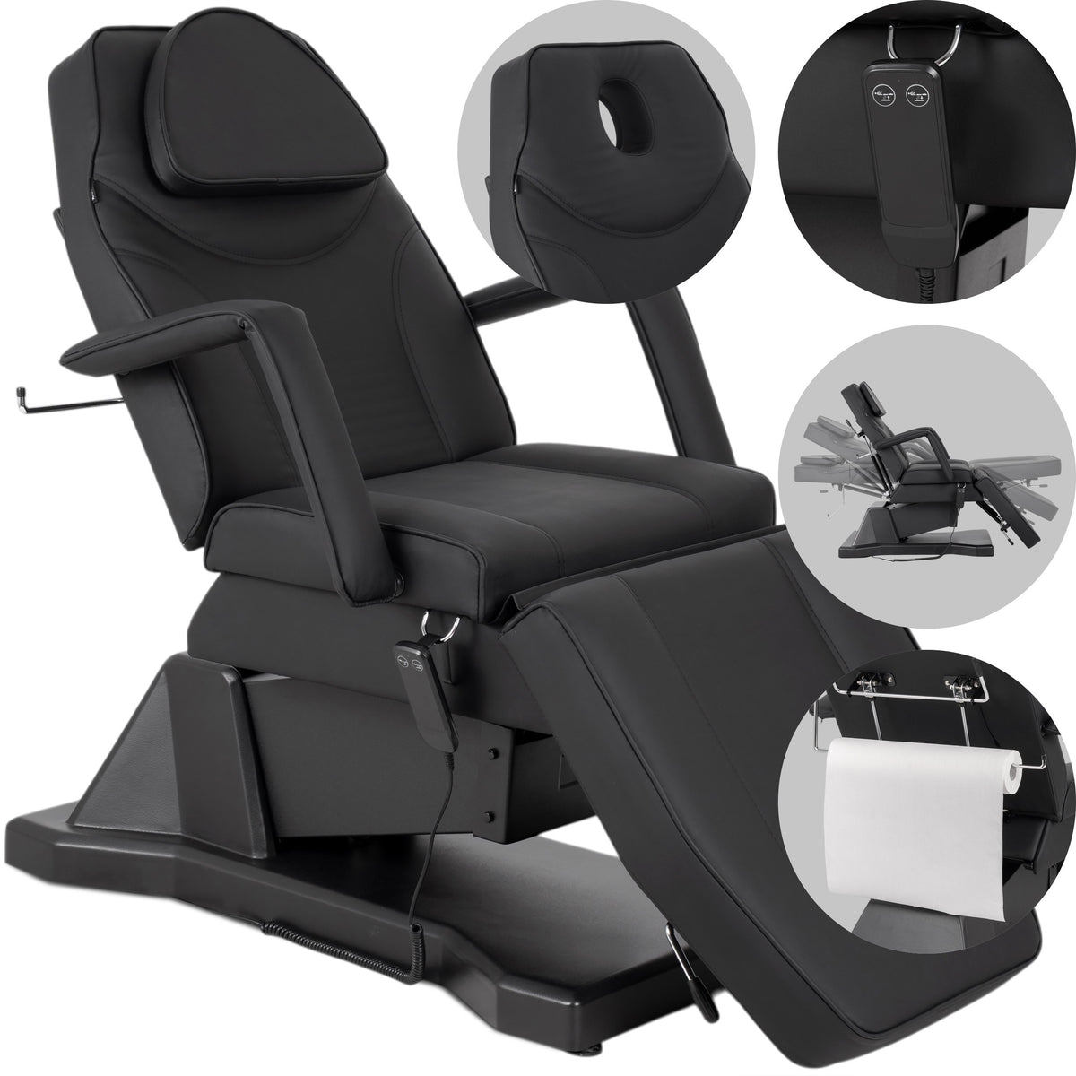 --Electric beauty chair Laris Touch Core k315 black-