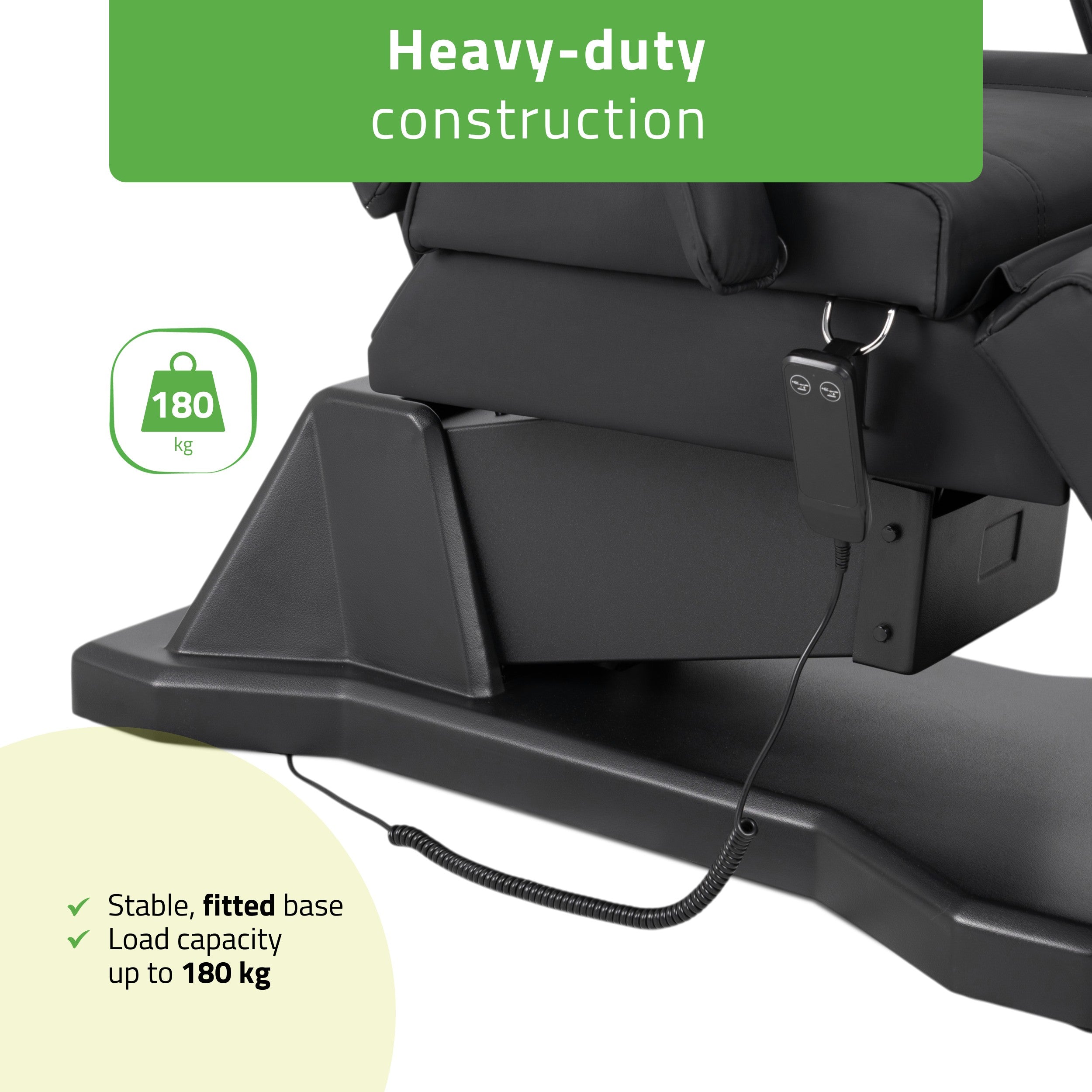 -7-Electric beauty chair Laris Touch Core k315 black-7