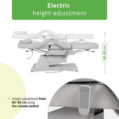 -3-Electric beauty chair Laris Touch Core k329 grey-3