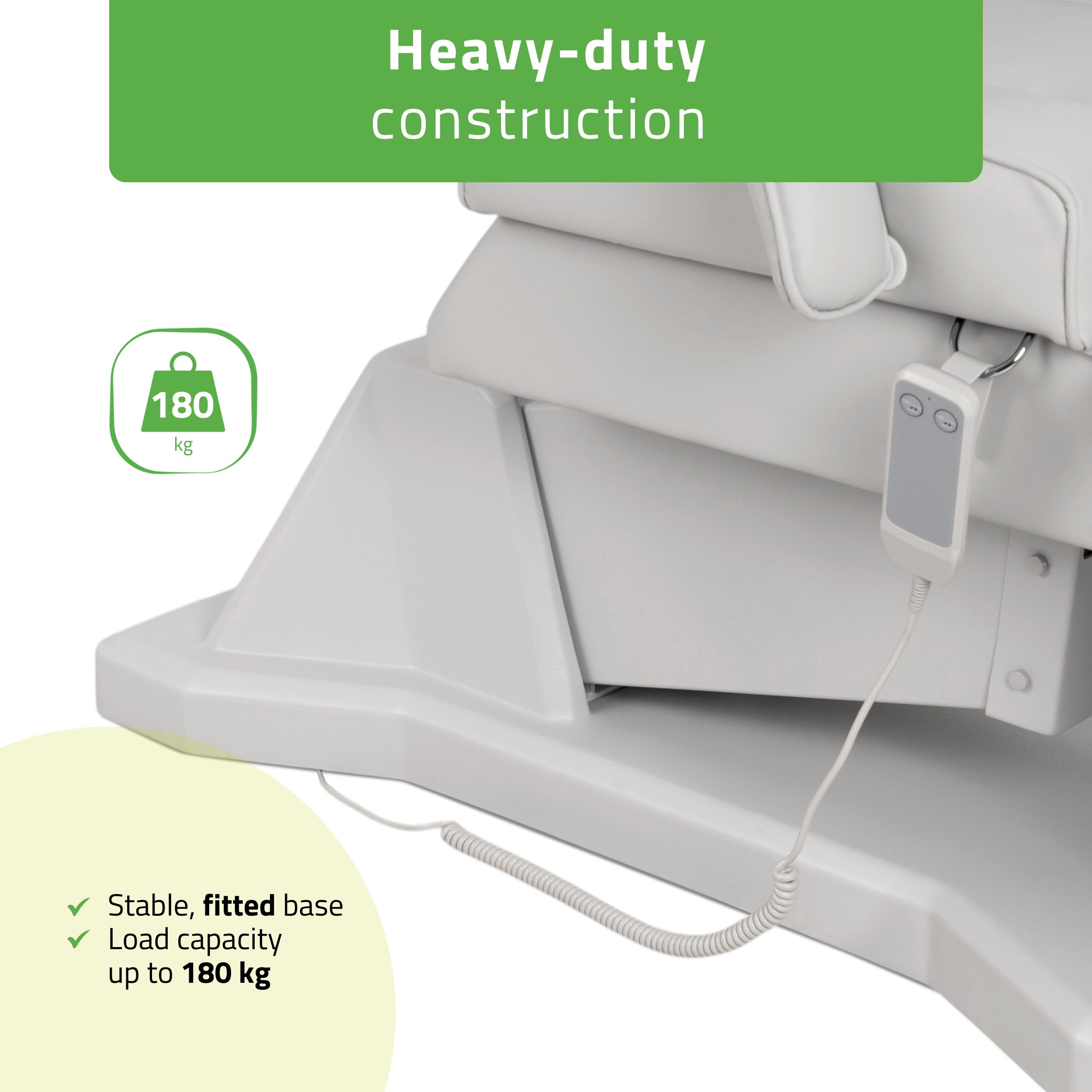 -7-Electric beauty chair Laris Touch Core k329 grey-7