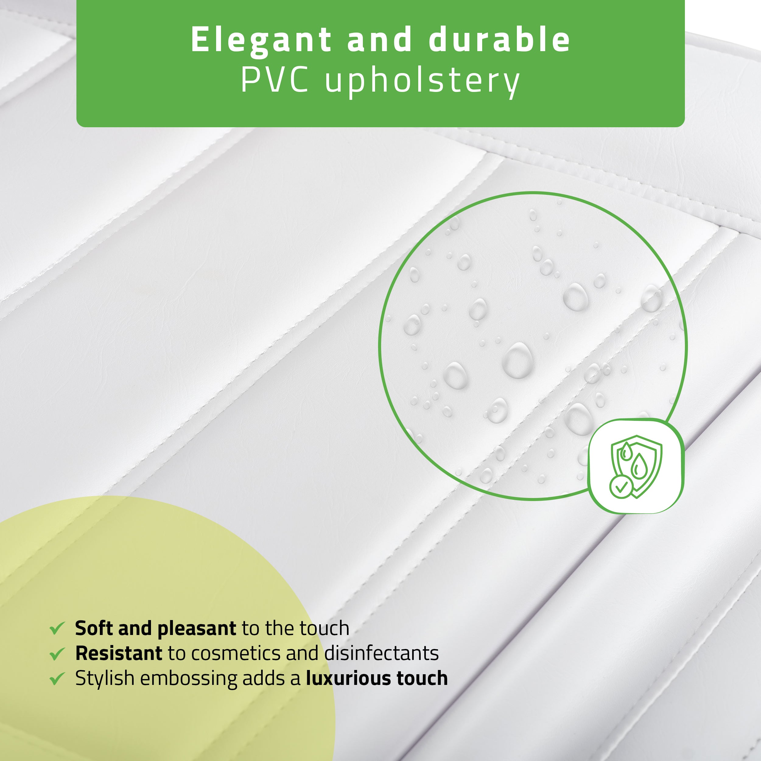 -8-Electric beauty chair Leo PRO 4 Comfy Base k501 white-8