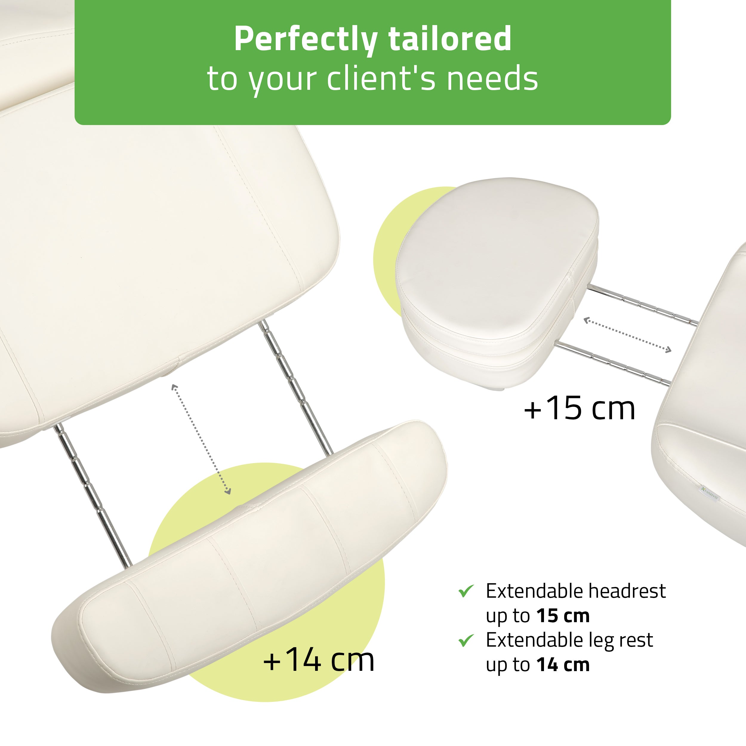 -3-Electric beauty chair Luxoria PRO 5 k701 snow white-3