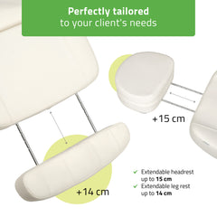 -3-Electric beauty chair Luxoria PRO 5 k701 snow white-3