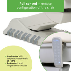 -4-Electric beauty chair Luxoria PRO 5 k701 snow white-4