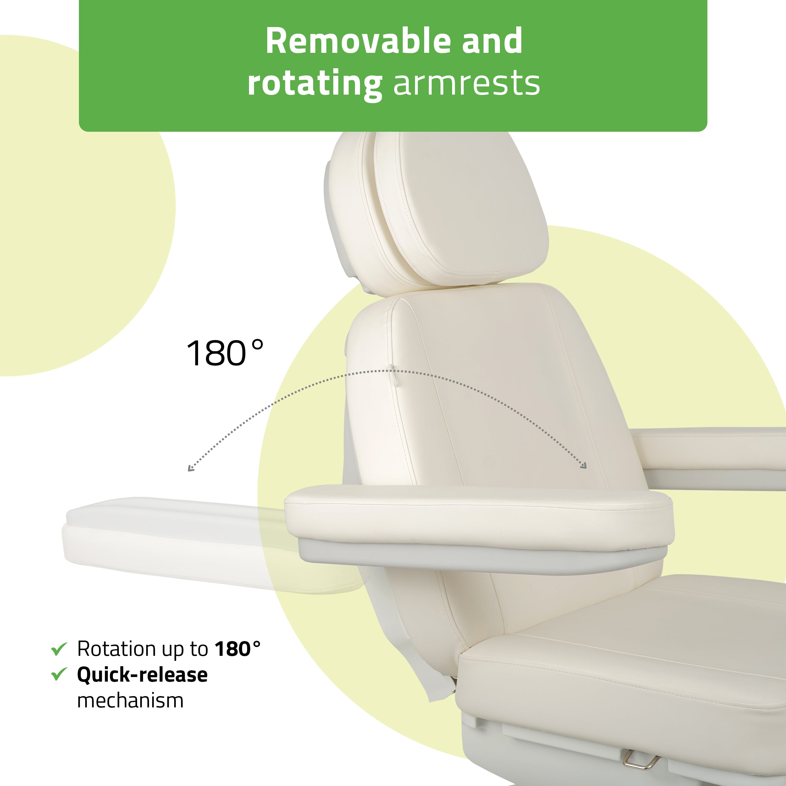 -7-Electric beauty chair Luxoria PRO 5 k701 snow white-7