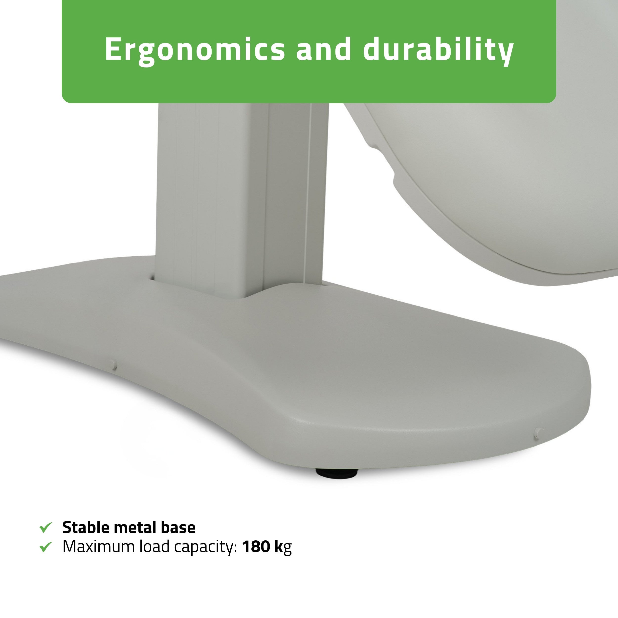 -6-Electric beauty chair Ravia PRO 3 Grey | Habys-6