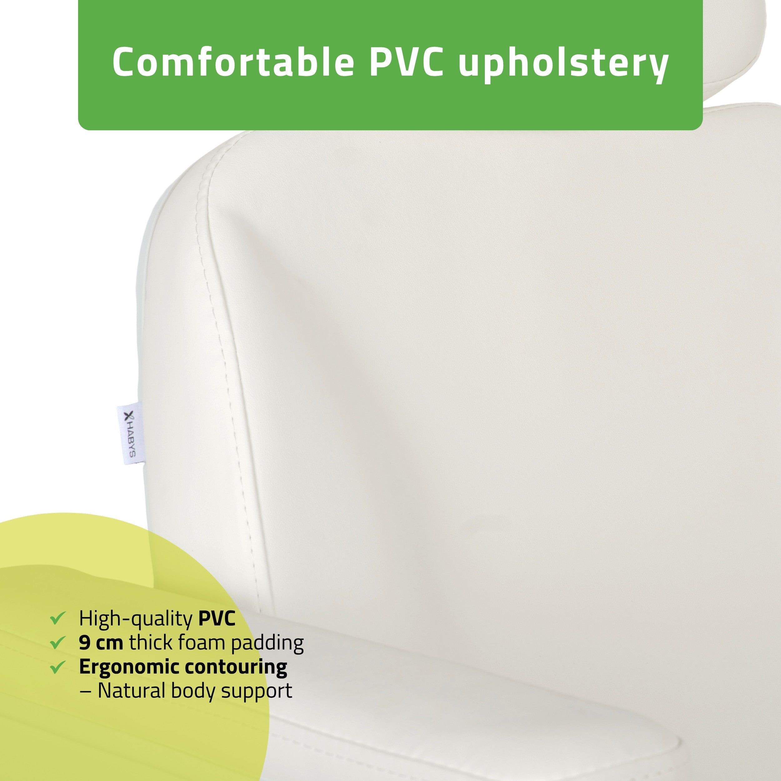 -3-Electric beauty chair Ravia PRO 3 White | Habys-3