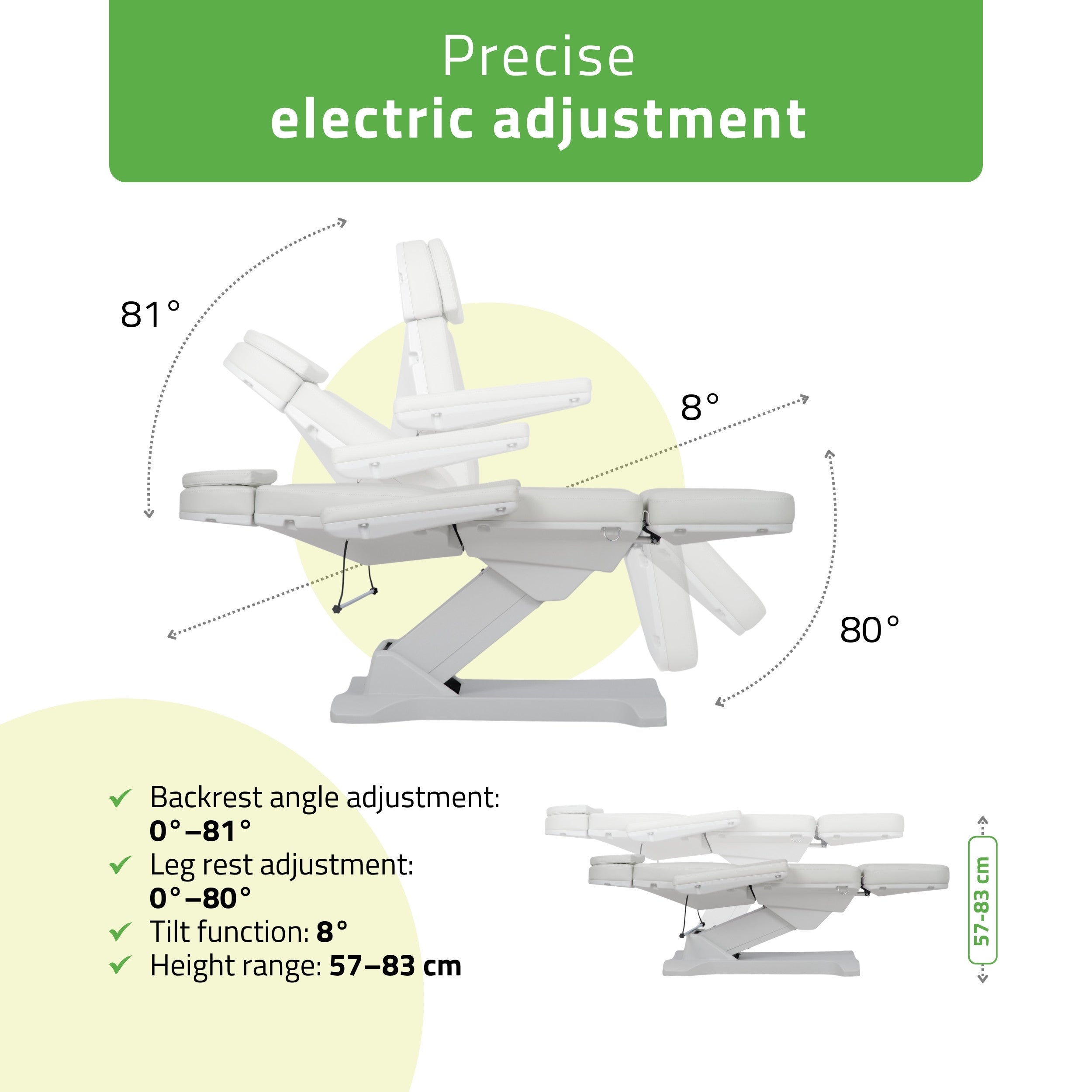 -2-Electric beauty chair Selia PRO 4 Touch Core k329 grey-2