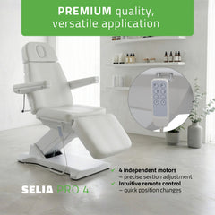 -1-Electric beauty chair Selia PRO 4 Touch Core k329 grey-1