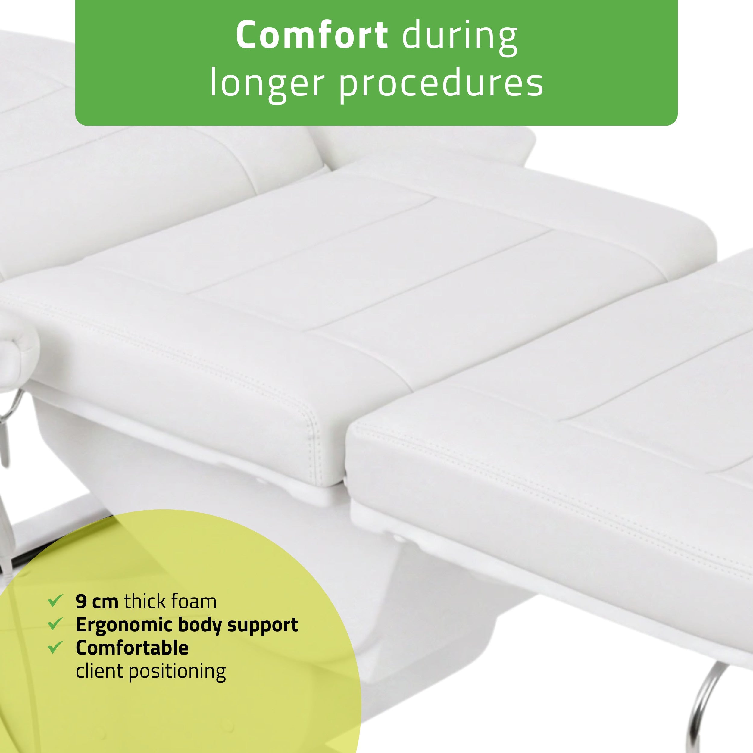 -5-Electric beauty chair Velora PRO 4 Touch Core k301 white-5
