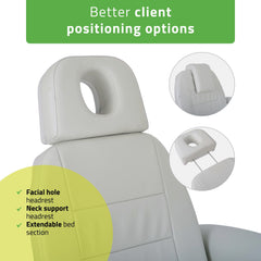 -3-Electric beauty chair Velora PRO 4 Touch Core k329 grey-3