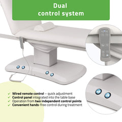 -3-Electric treatment table Estella ERGO 2, k701 white – 2 motors-3