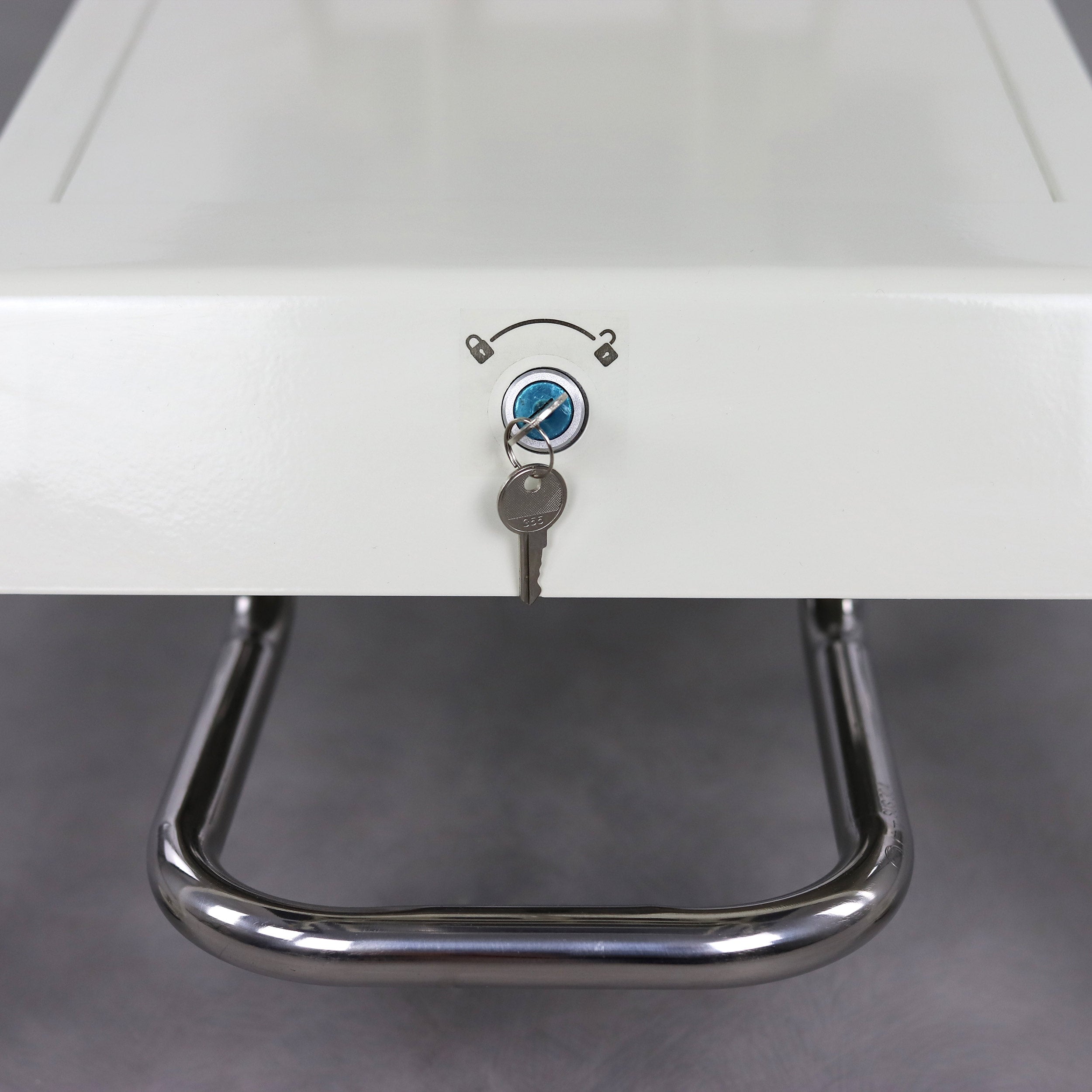 -9-Evero V4 ERGO therapy table, electric height adjustment with foot control bar, ERGO cushion, Touch Core k322 gray-9