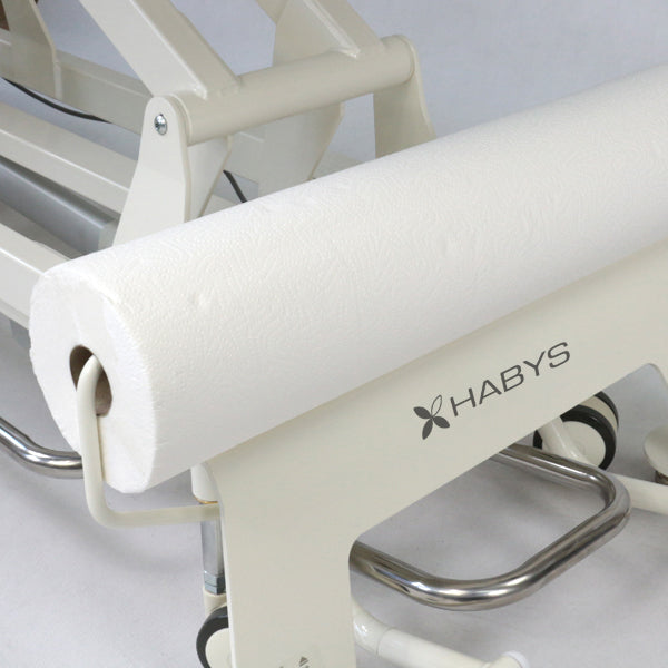 -7-Evero V4 ERGO therapy table, electric height adjustment with foot control bar, ERGO cushion, Touch Core k322 gray-7