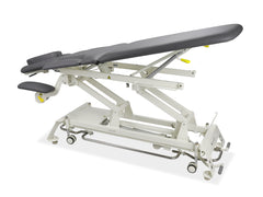 -2-Evero X7 ERGO therapy table, electric height adjustment with foot control bar, ERGO cushion, Touch Core k322 gray-2