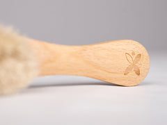 -2-Face massage brush - horsehair 100%, HABYS-2