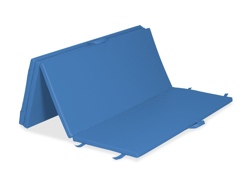 --Four-part Shiatsu Mattress 200x120x3 K023 Blue-