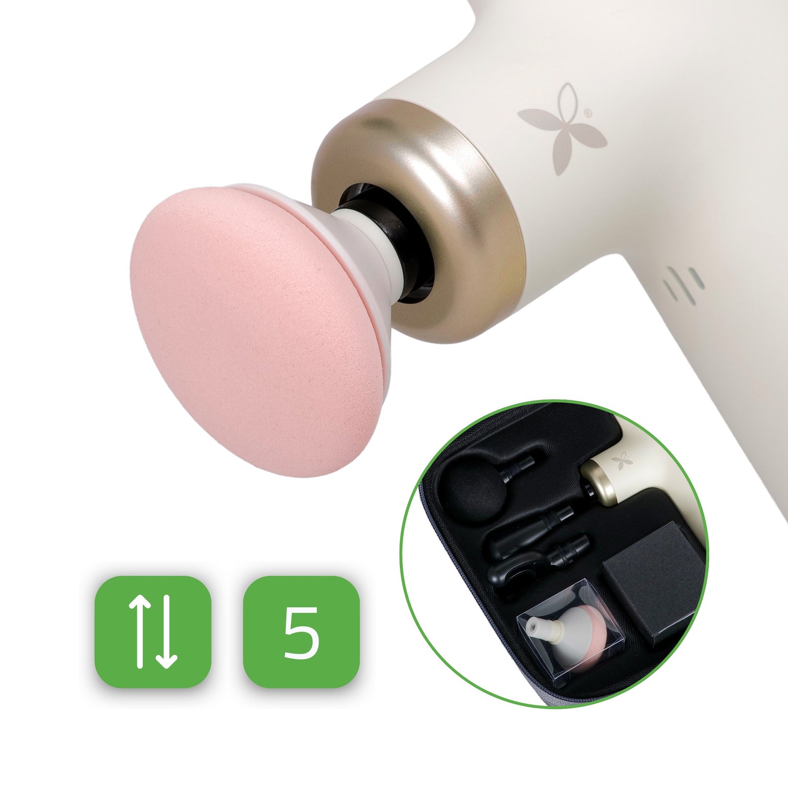 -8-Habys Pulse Mini Electric Massager – Ivory-8