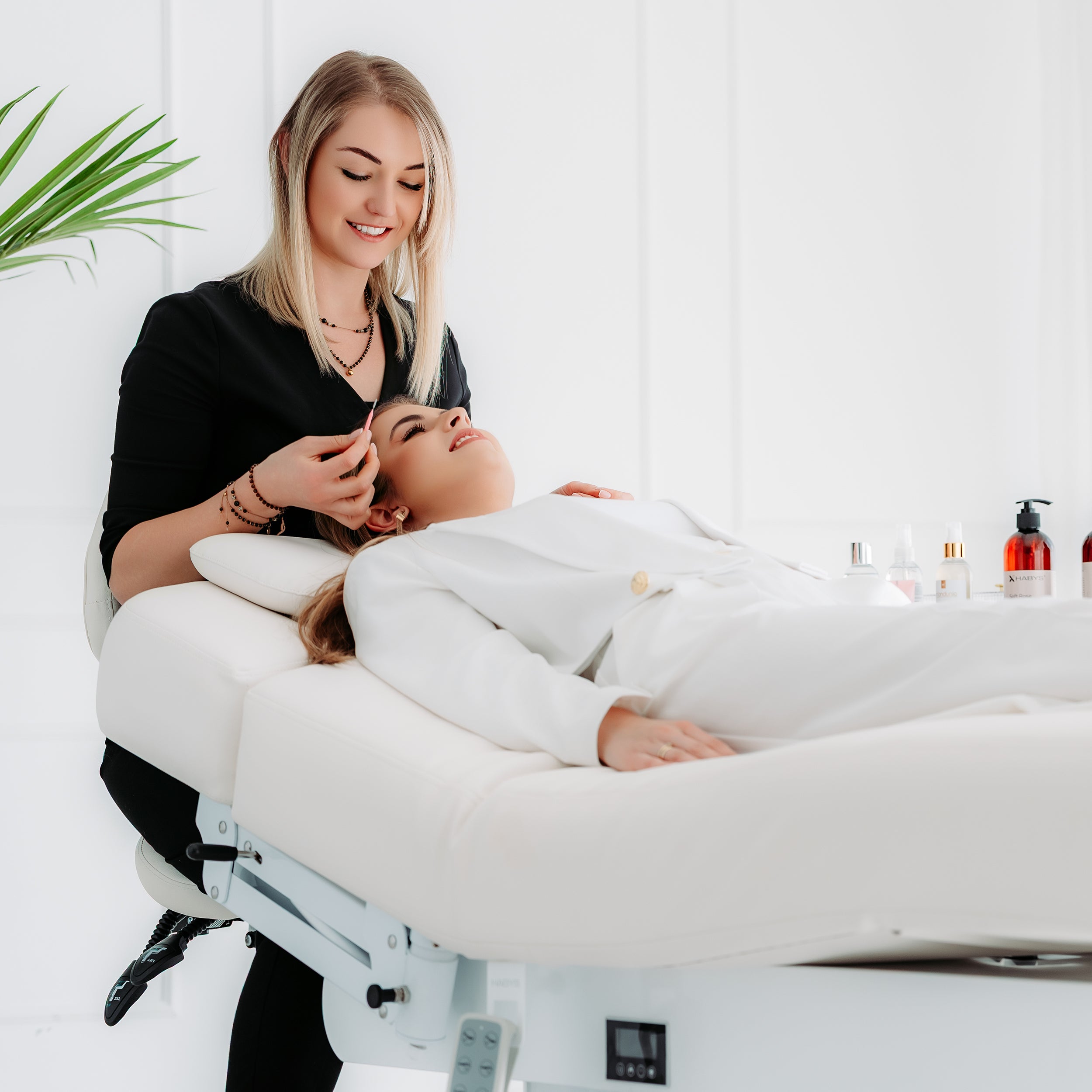 -5-Luxury beauty bed Eterna Gentle Flex k901 white  – 4 motors-5