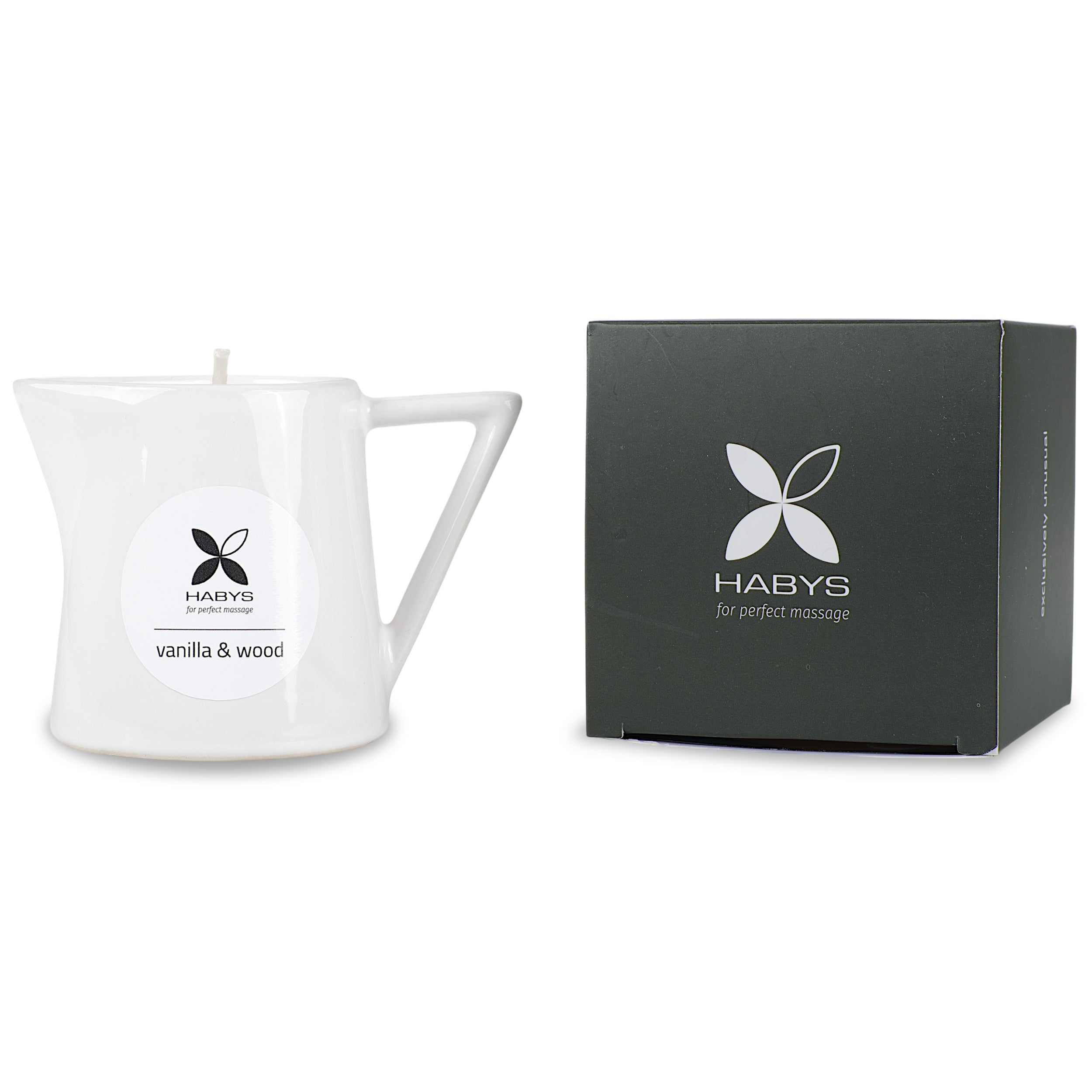--Massage Candle - Vanilla & Wood 110 ml-
