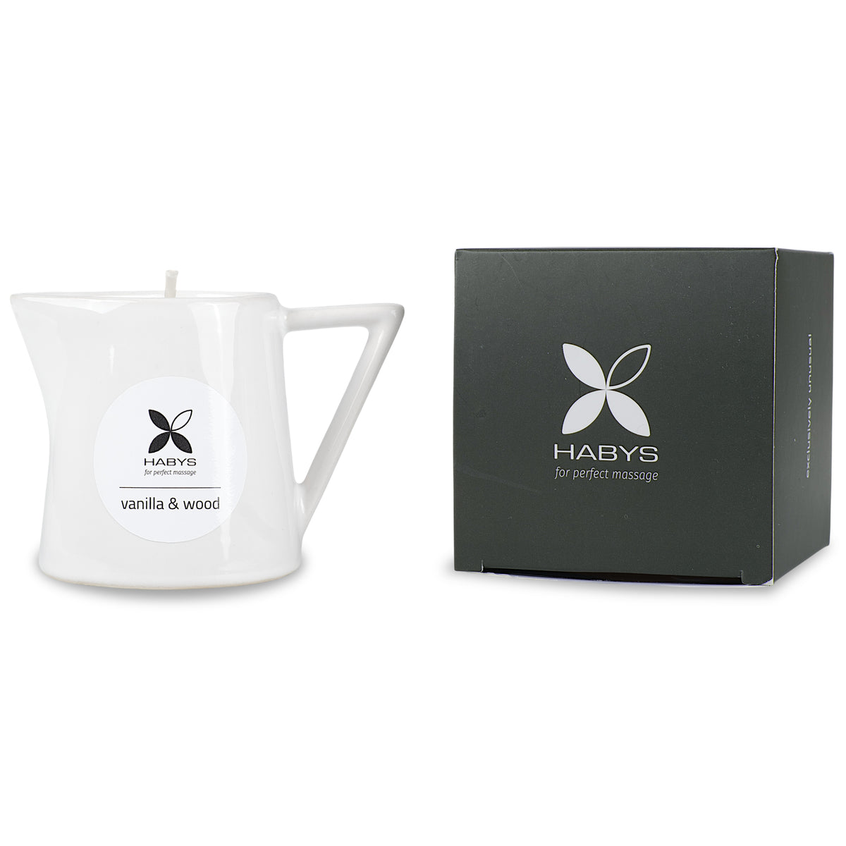 --Massage Candle - Vanilla & Wood 110 ml-
