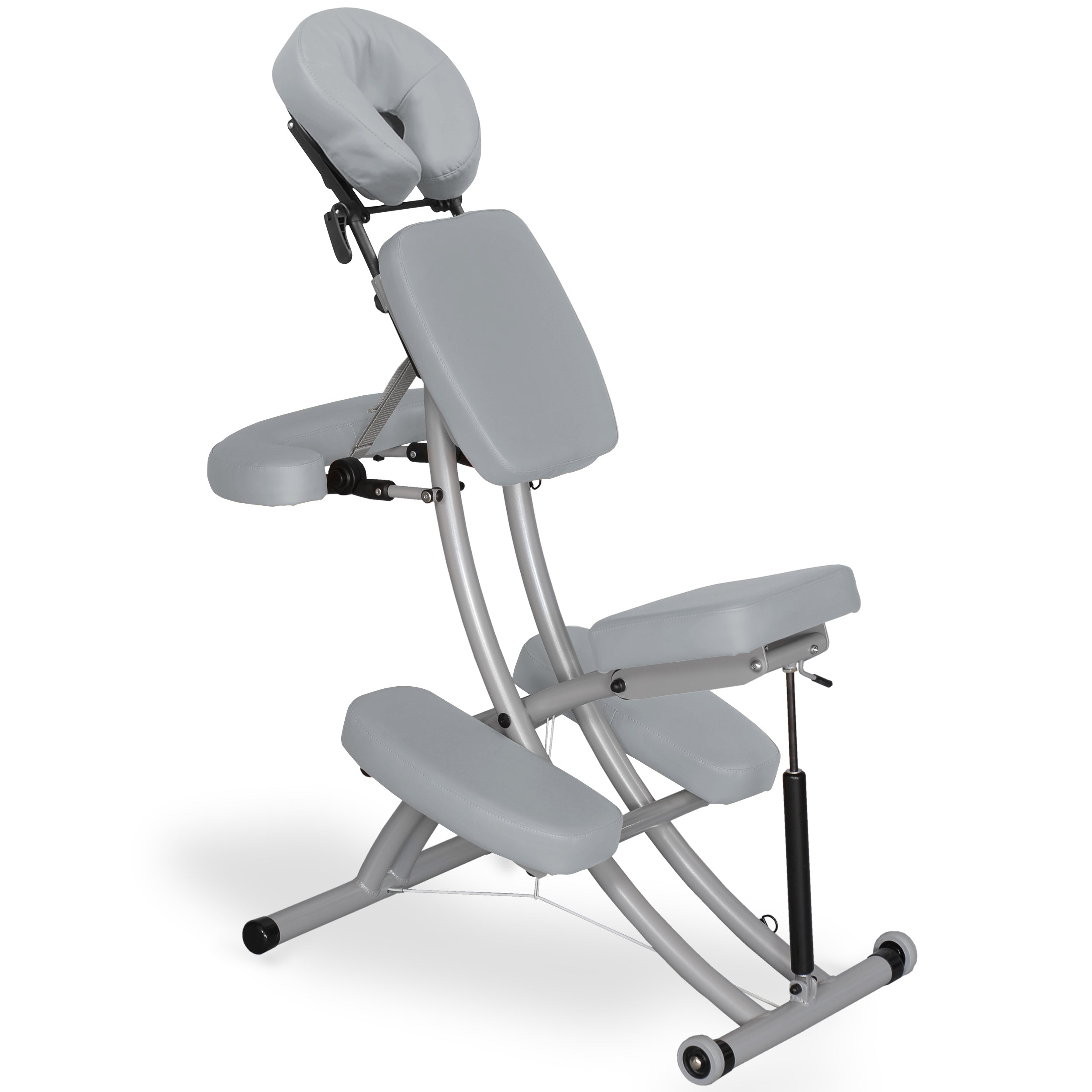 --Massage Chair Prestige-Reh Pneumatic Lift K029 Grey-