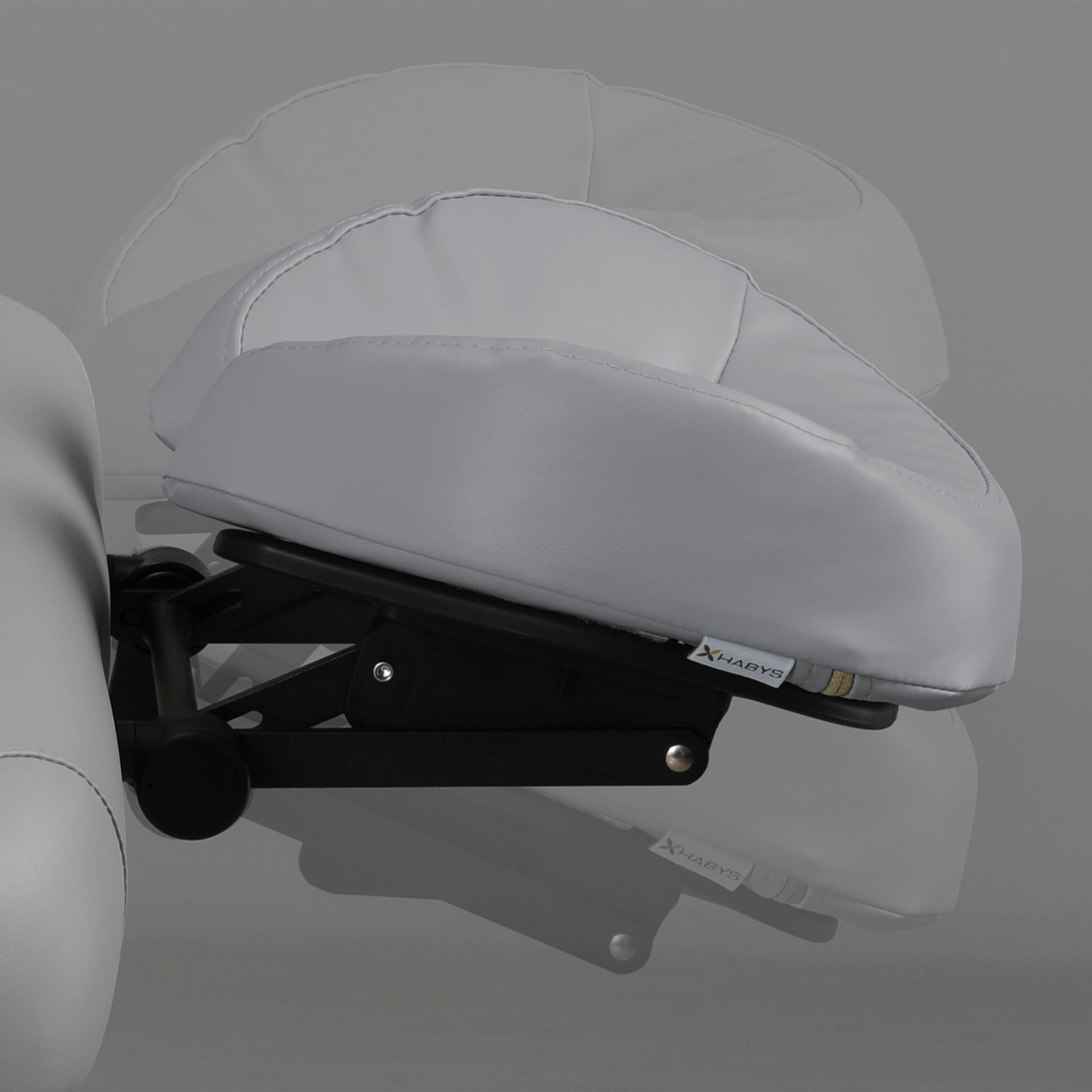 -4-Massage Table Aero Alu 60 Vinyl Flex K029 Grey-4