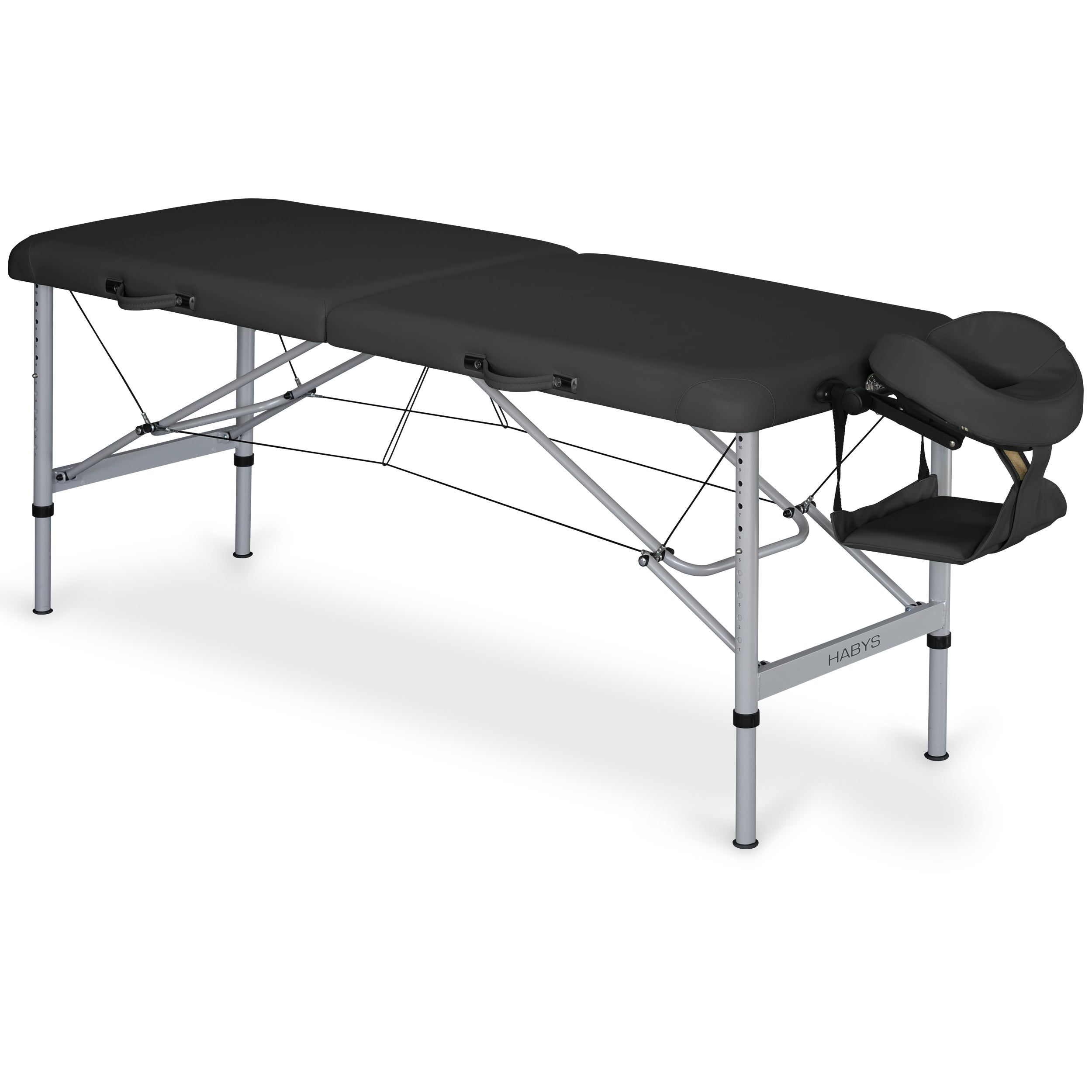 -6-Massage Table Aero Alu 70 Vinyl Flex K015 Black-6