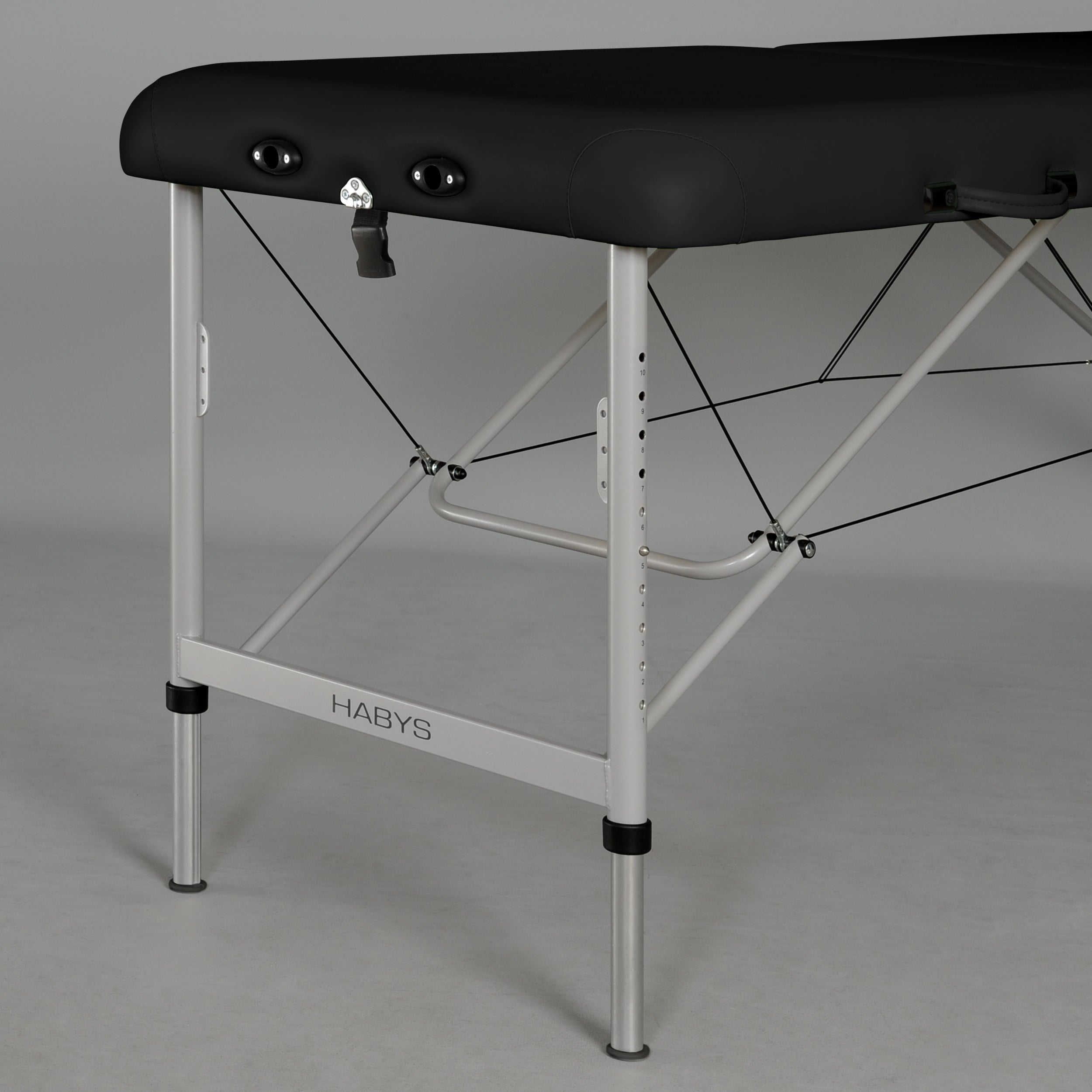 -1-Massage Table Aero Alu 70 Vinyl Flex K015 Black-1