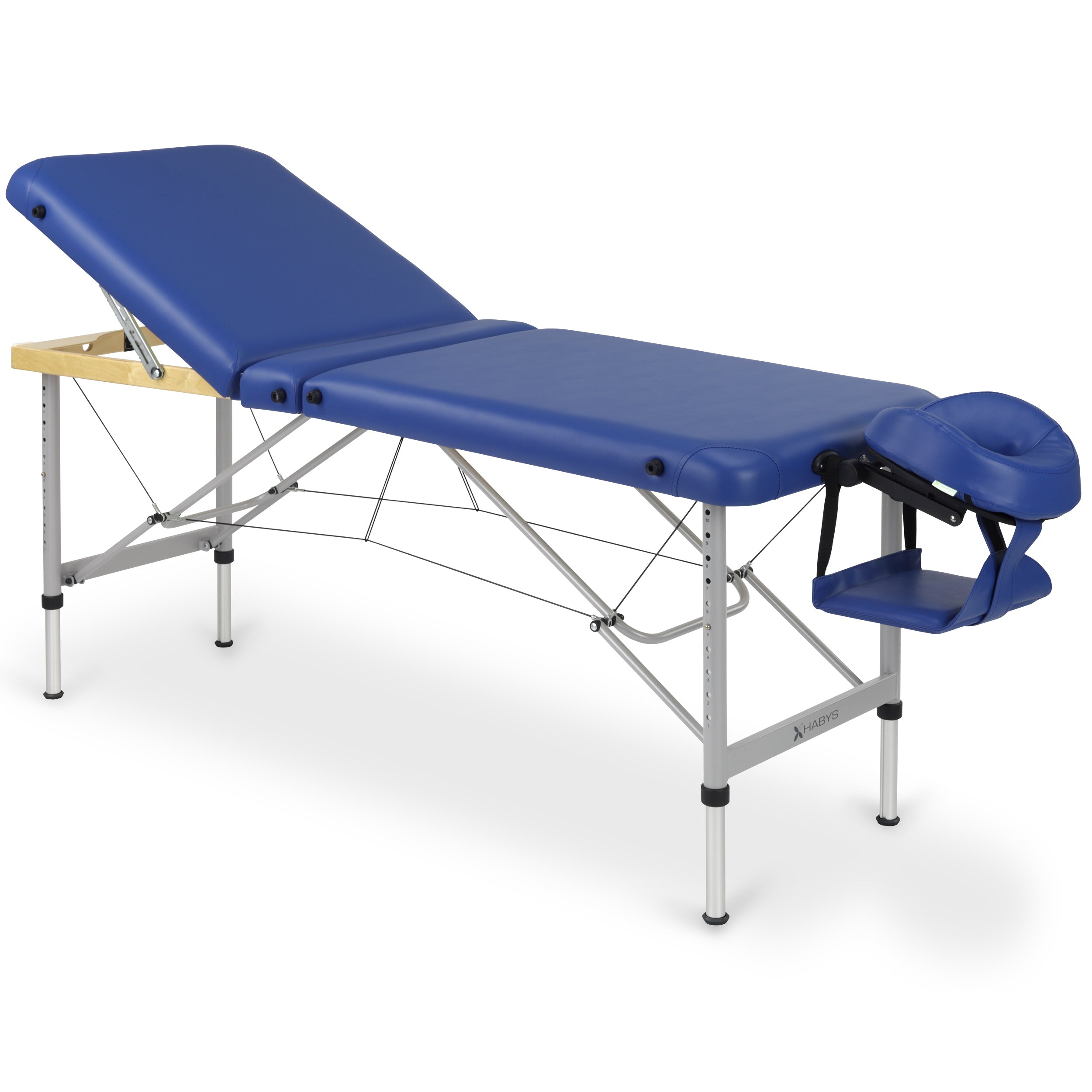 -5-Massage Table Aero Plus Alu 60 Vinyl Flex K012 Navy Blue-5