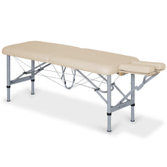 -1-Massage Table Chiro Ultralux 19 Alu Vinyl Flex K033 Beige-1