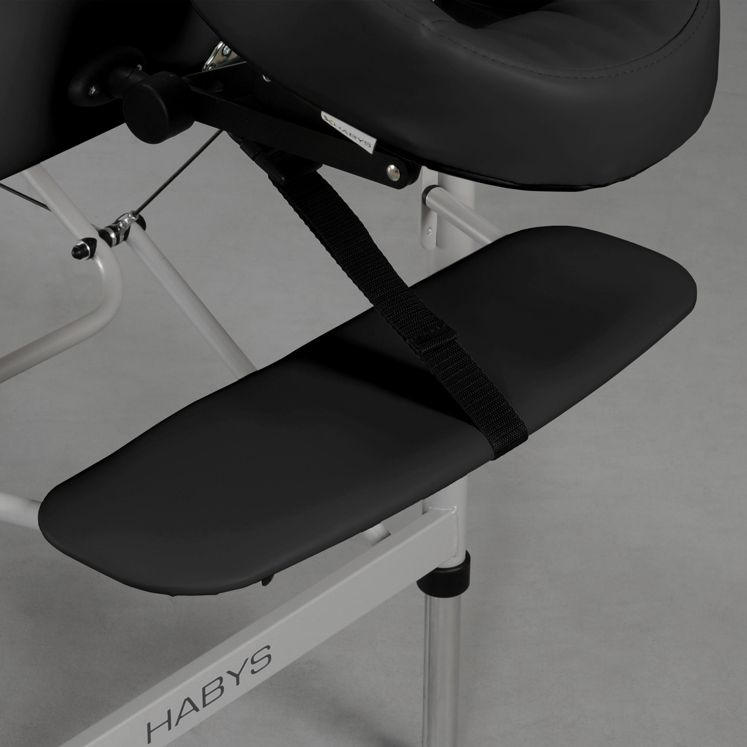 -3-Massage Table Medmal Alu 60 Vinyl Flex K015 Black-3