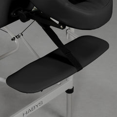 -3-Massage Table Medmal Alu 60 Vinyl Flex K015 Black-3
