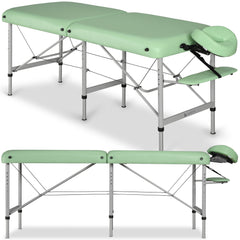 --Massage Table Medmal Alu 70 Vinyl Flex K022 Green-