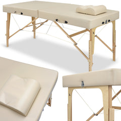 --Massage Table Mila Vinyl Flex K033 Beige-