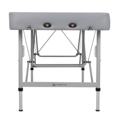 -1-Massage Table Panda Cranio Sacral Alu 80 Vinyl Flex K029 Grey-1