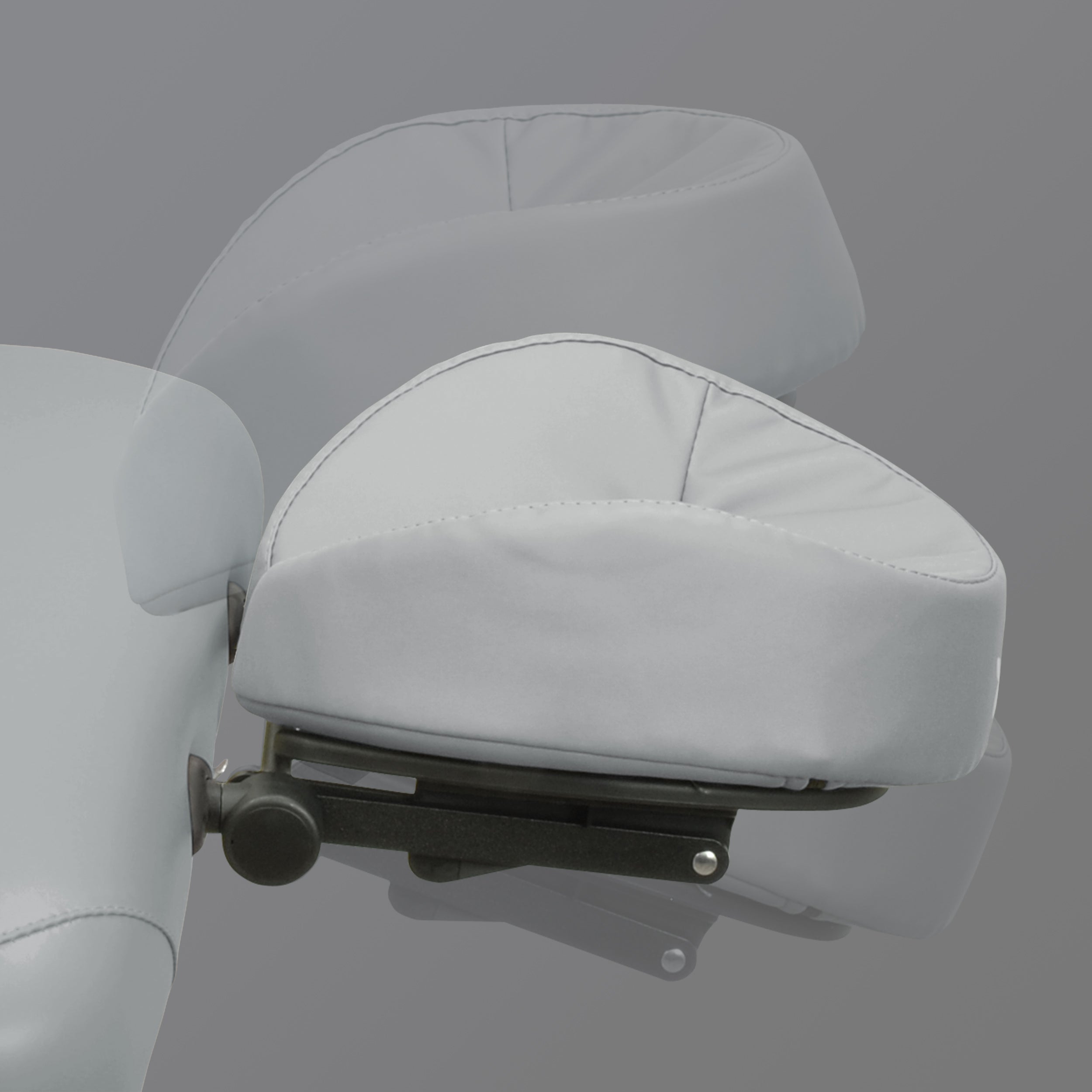 -1-Massage Table Panda Light Wood 70 Vinyl Flex K029 Grey-1